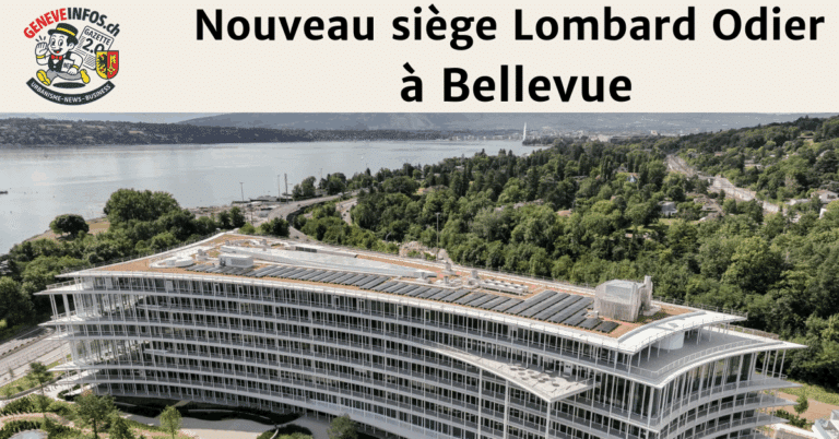 Nouveau siège de Lombard Odier à Bellevue